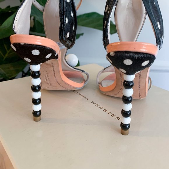 Sophia Webster Mollie Polka Dot Heel - Picture 5 of 7